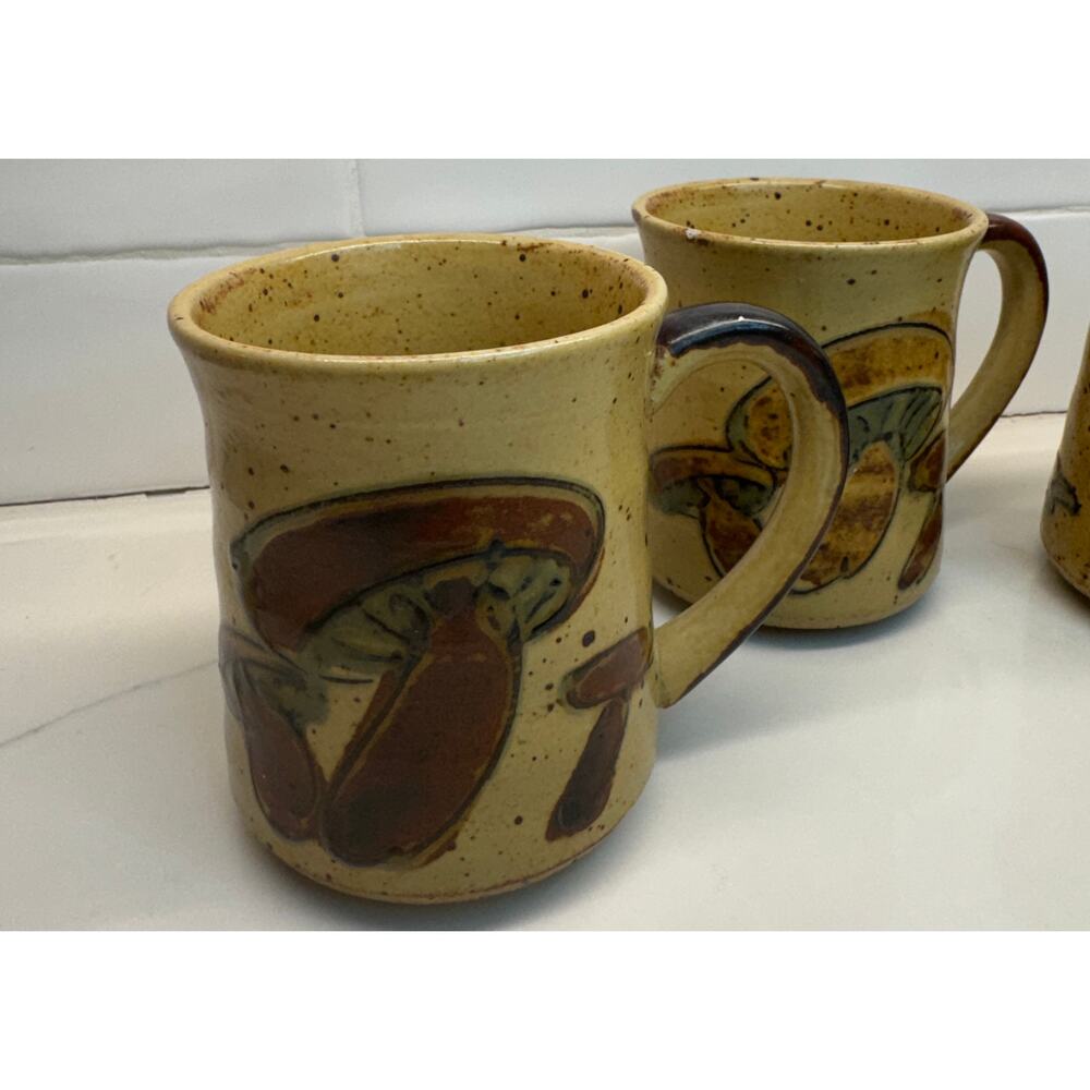 Vintage Otigari Mushroom coffee Mugs - Picture 2 of 11